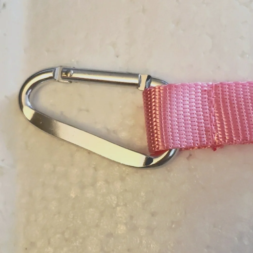 Aminco Minnesota Vikings Pink NFL Licensed Carabiner Lanyard Keychain